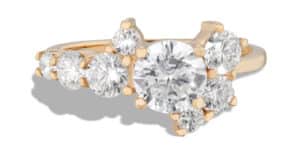 Burst Cluster Diamond Ring 2.0cts