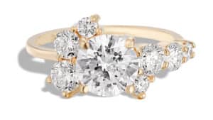 Burst Cluster Diamond Ring 3.0cts