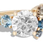 Radial Cluster Diamond Ring 2.0ct