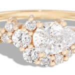 Sway Cluster Diamond Ring