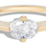 Yucca Oval Diamond Ring 1.0ct