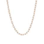Paper Clip Chain Necklace Fairmined Yellow Gold