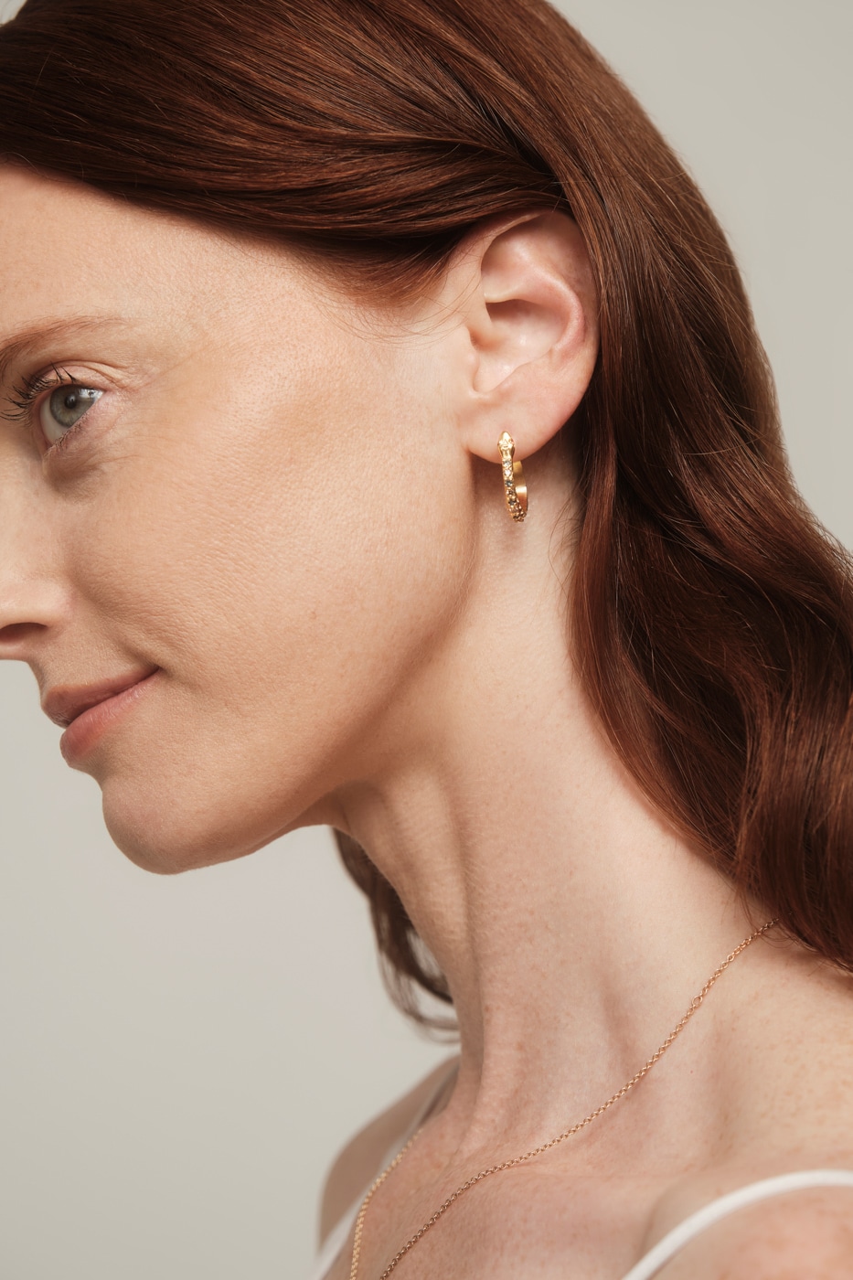 On Figure_Serpent Diamond and Sapphire Hoops_1_WEB