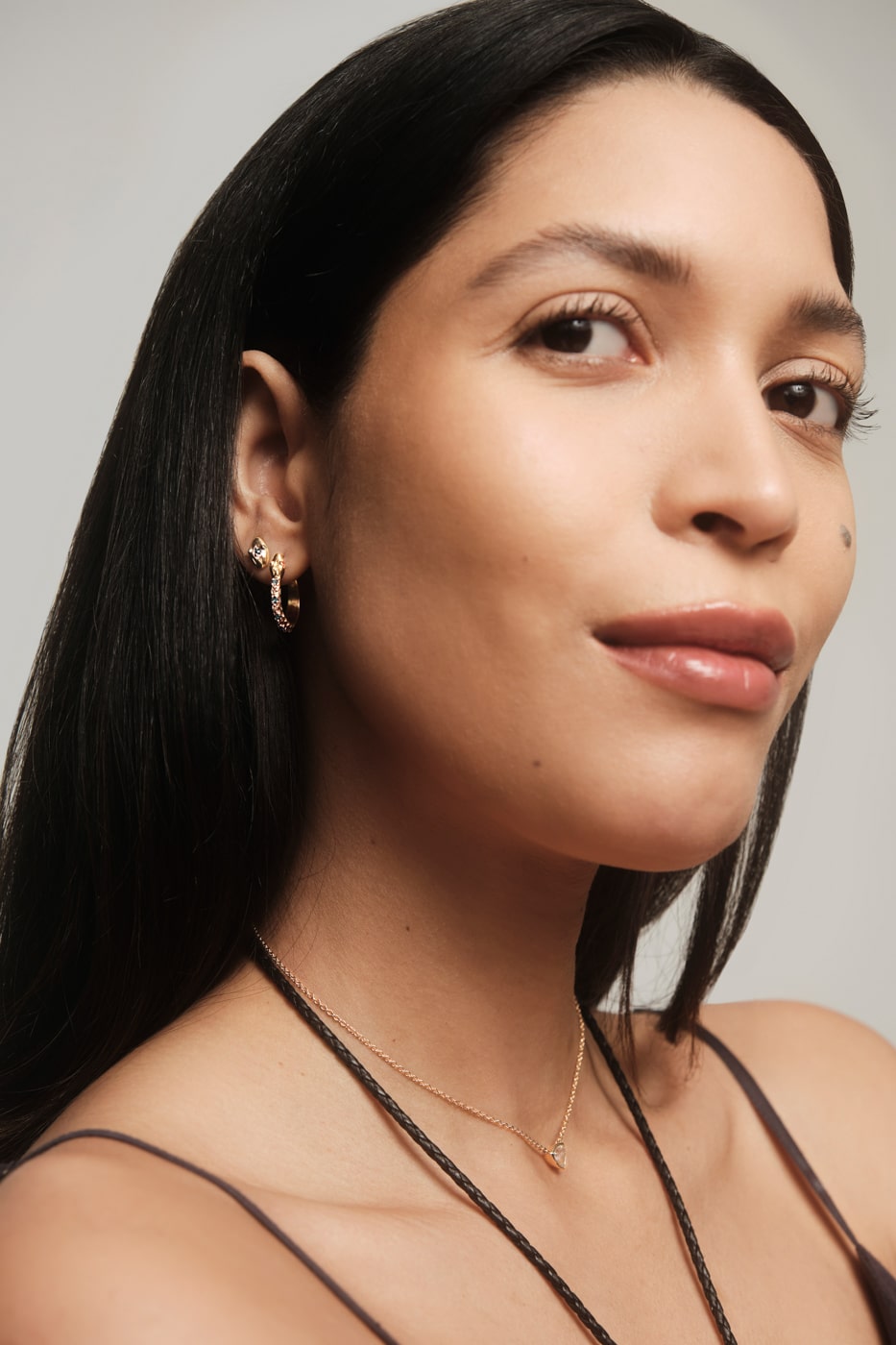 On Figure_Serpent Diamond and Sapphire Hoops_3_WEB