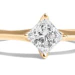 Custom Princess Cut Diamond Ring