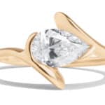Custom Architectural Diamond Ring