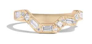 Custom Baguette Cut Diamond Band