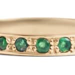 Custom Emerald Band
