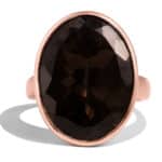 Custom Smokey Quartz Statement Ring