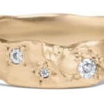 Custom Diamond Textured Band