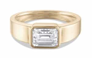 Allium Emerald Cut Diamond Ring 1.5ct