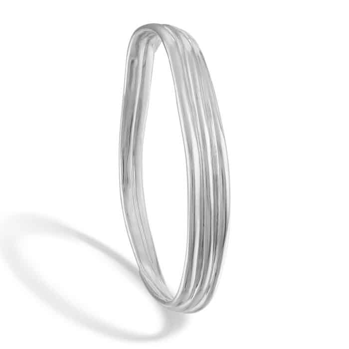 Coil Bracelet Silver - Image 2