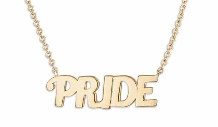 Customizable Name Necklace (6-10 letters) Yellow Gold