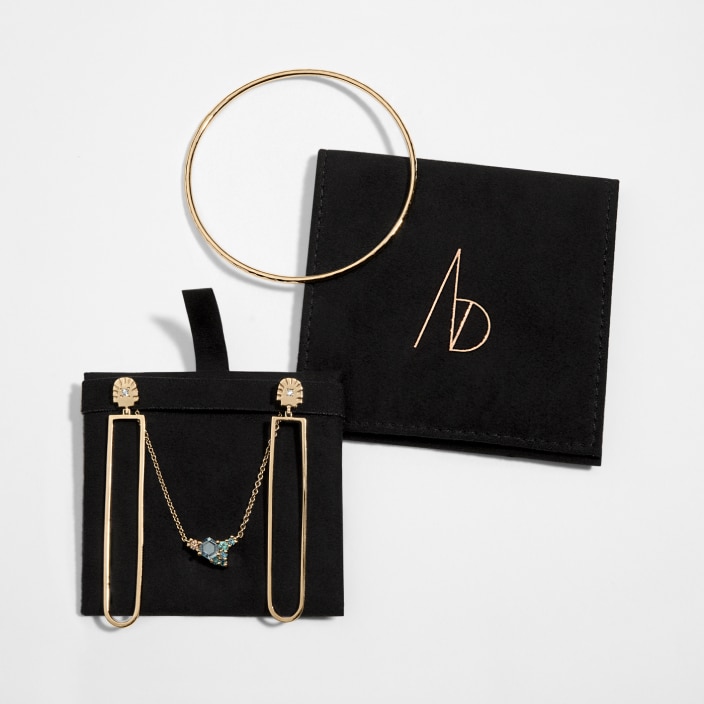 Fine Jewelry Suede Pouches