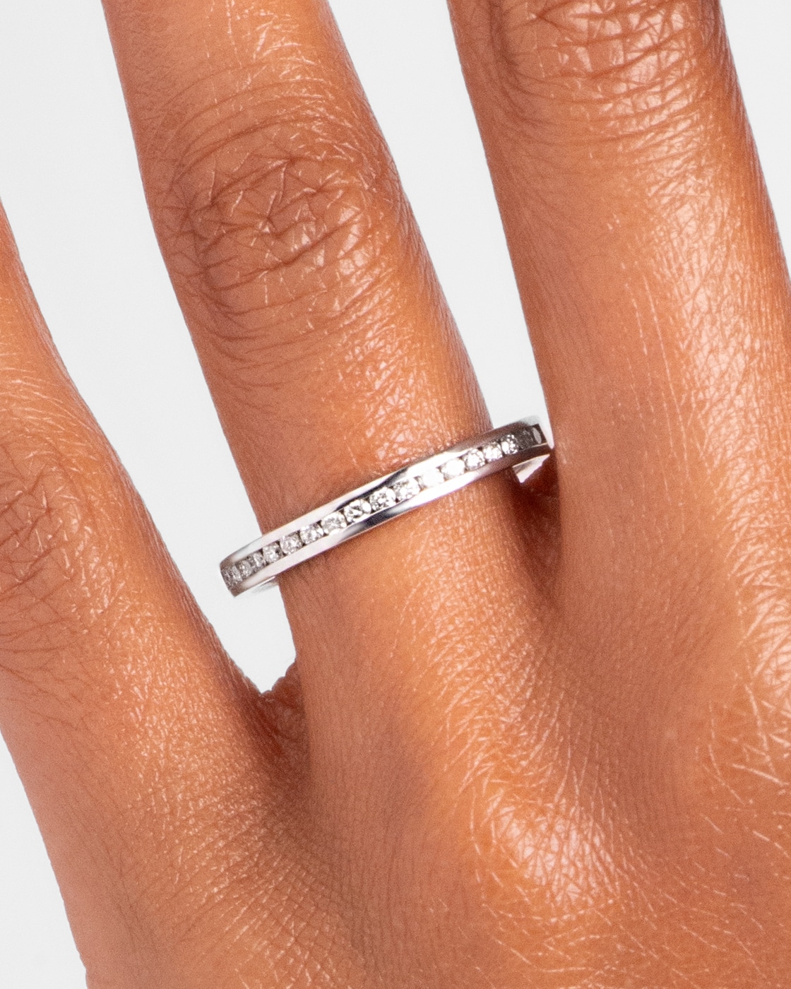 Custom Channel Diamond Band