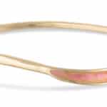 Arc Bracelet with Sun Crush Enamel Yellow Gold