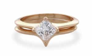 Custom Princess Cut Diamond Ring