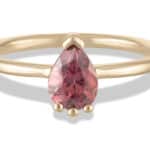 Lash Zircon Pear Ring