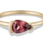 Nikko Zircon Pear Ring