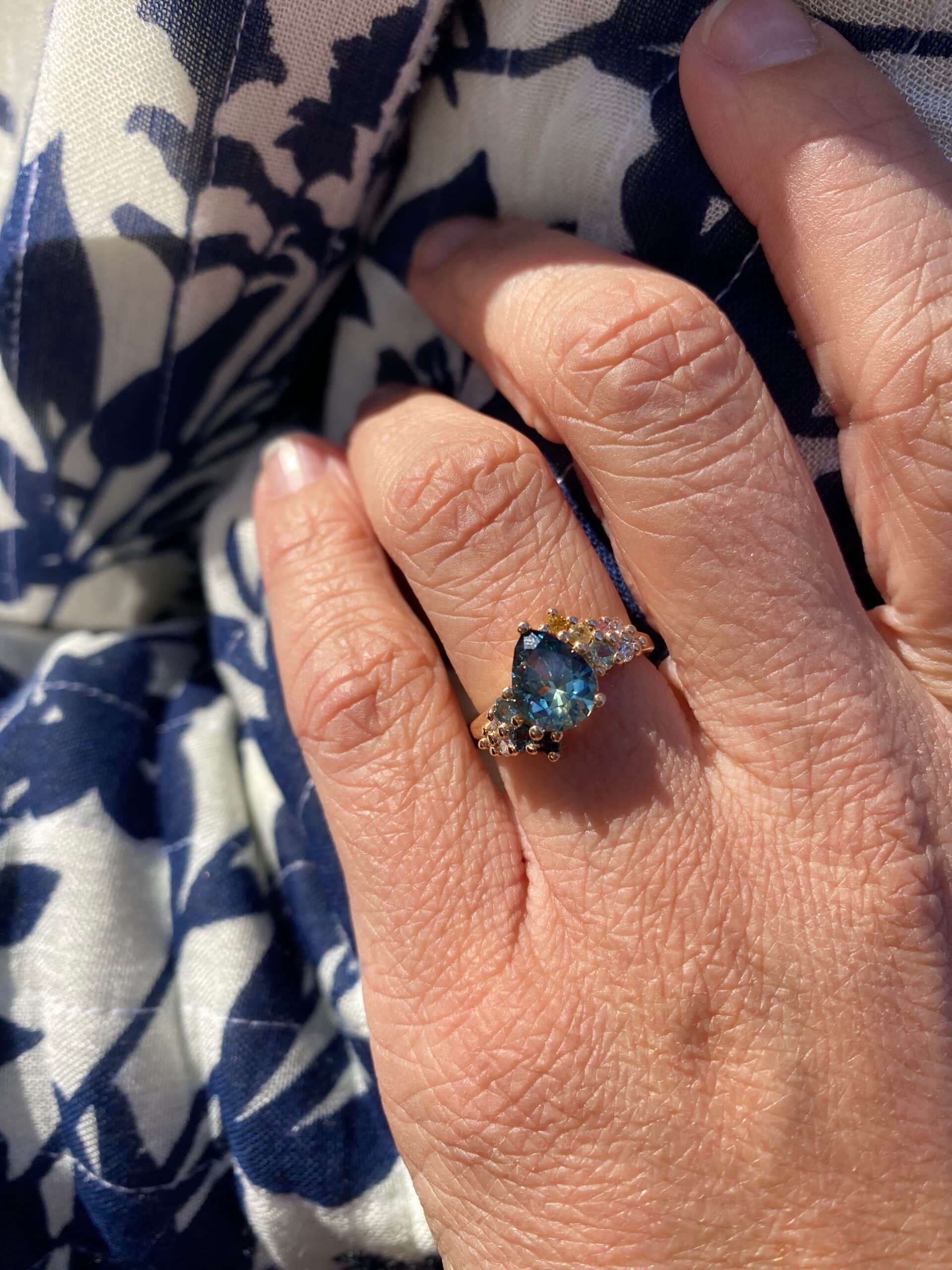 Custom engagement ring